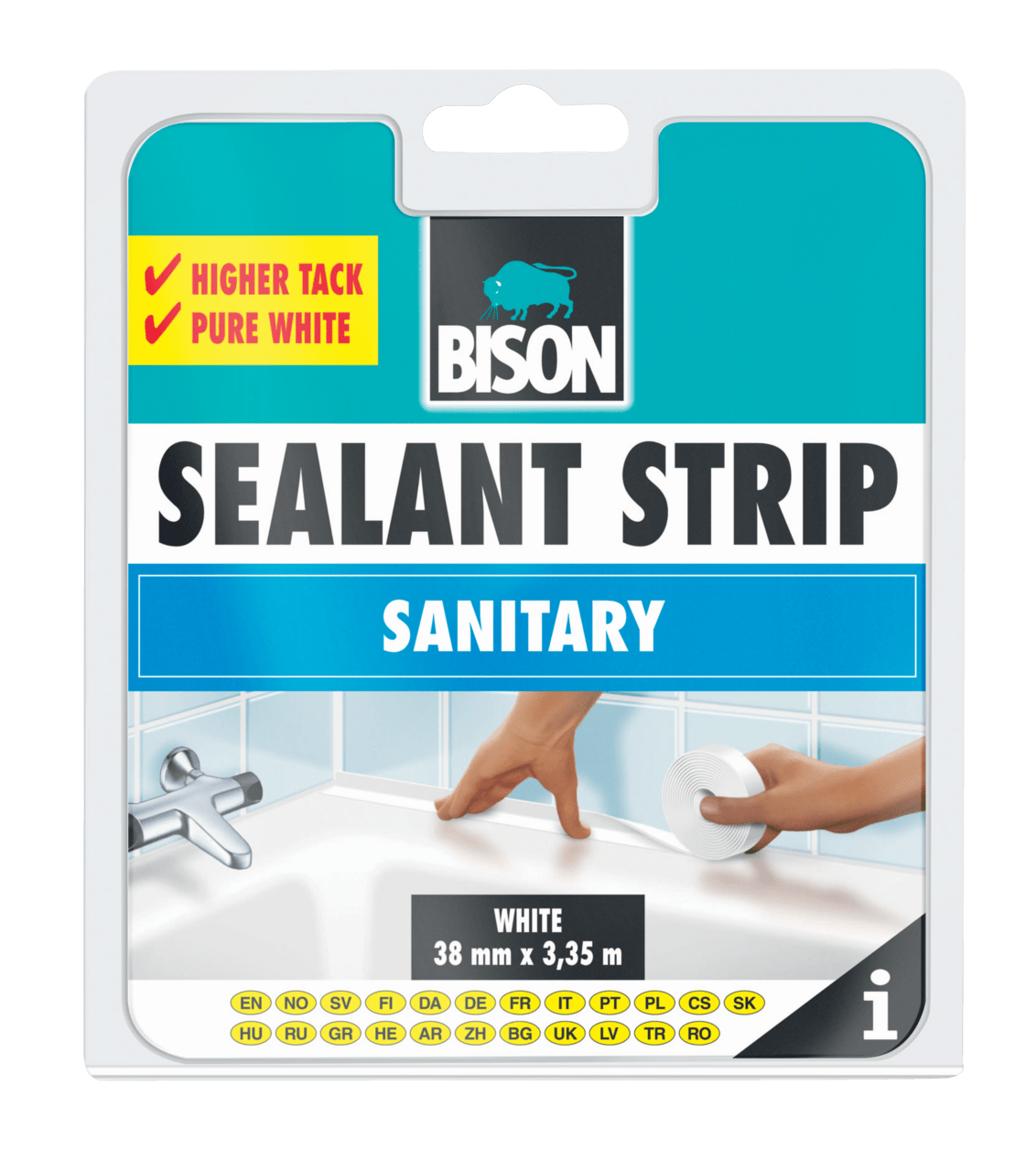 BANDA SILICON ALBA 22mm x 3.35m BISON - 16592