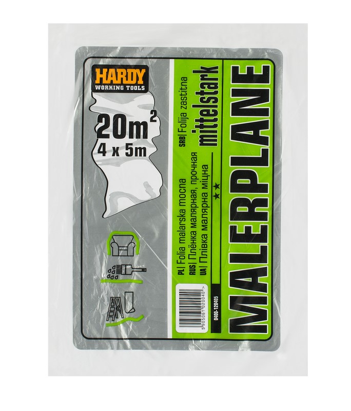 FOLIE PROTECTIE 4x5m HARDEX - 4127
