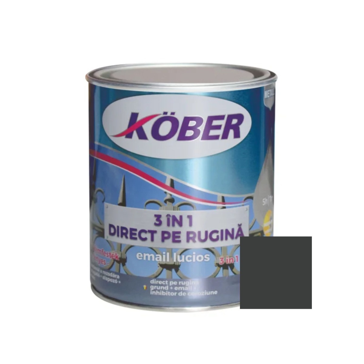 EMAIL 3 IN 1 GRI ANTRACIT 0.75 L - 36300