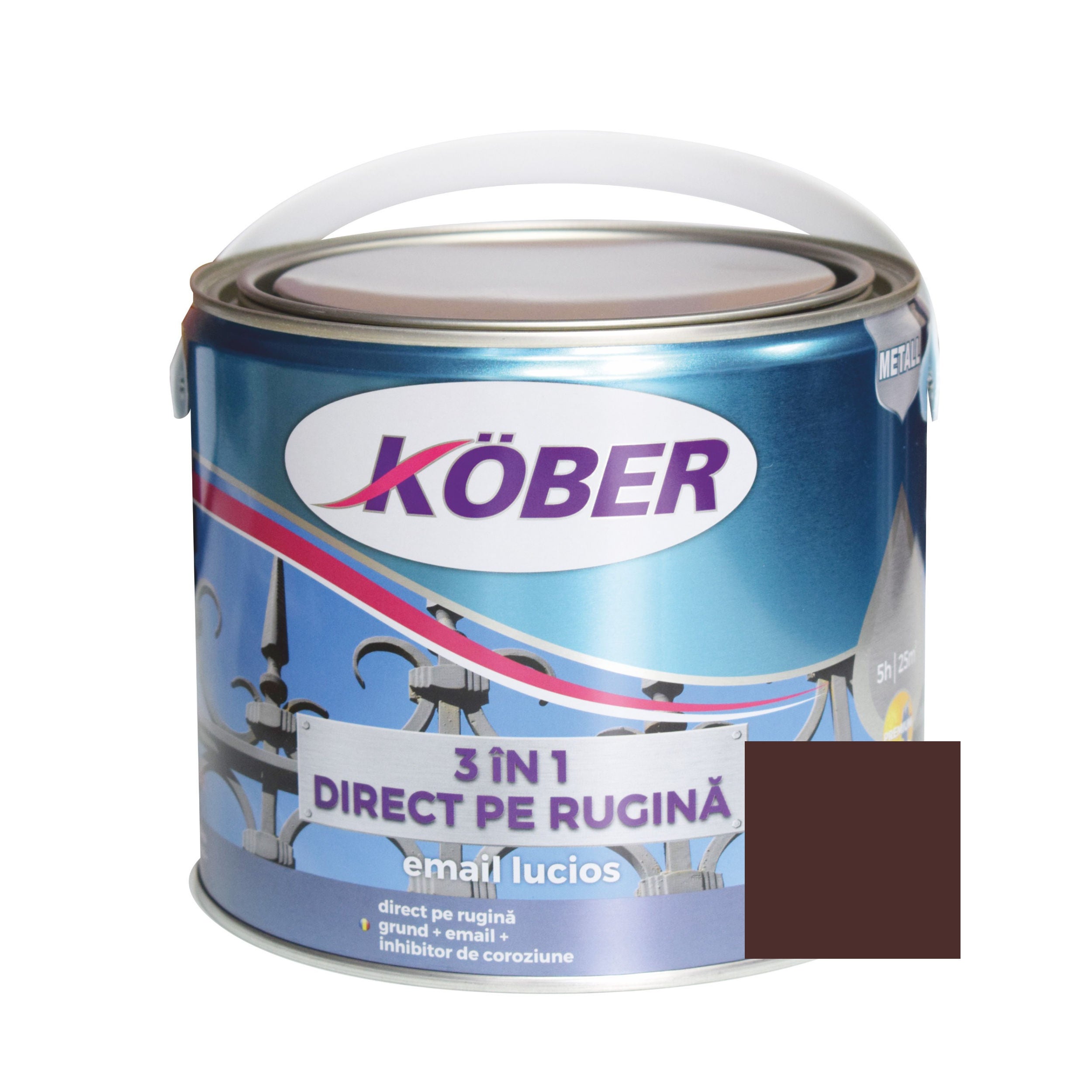 EMAIL 3 IN 1 BRUN PT METAL 2.5 L - 514