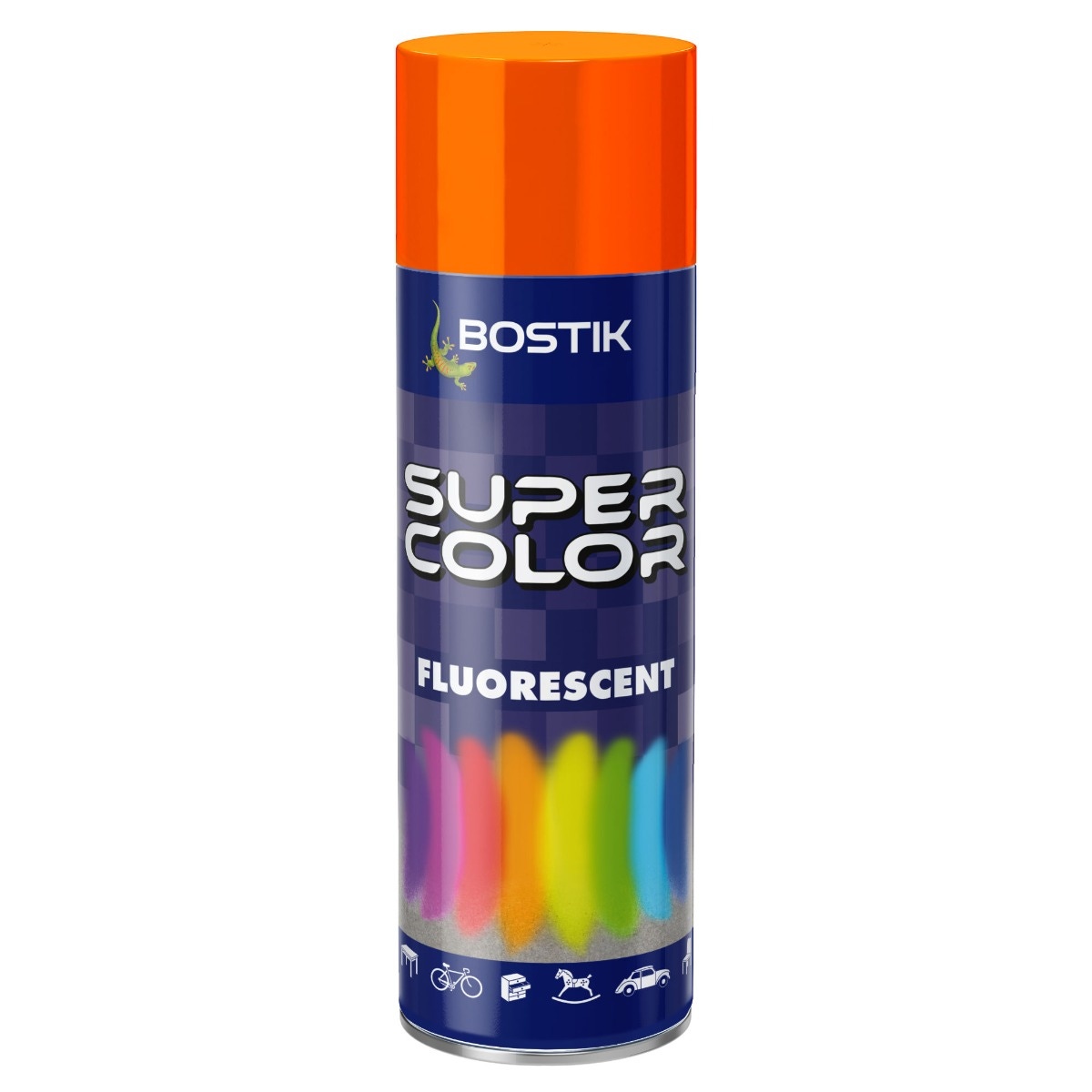 SPRAY FLUORESCENT ROSU ORANGE 400ML/C6 - 11760