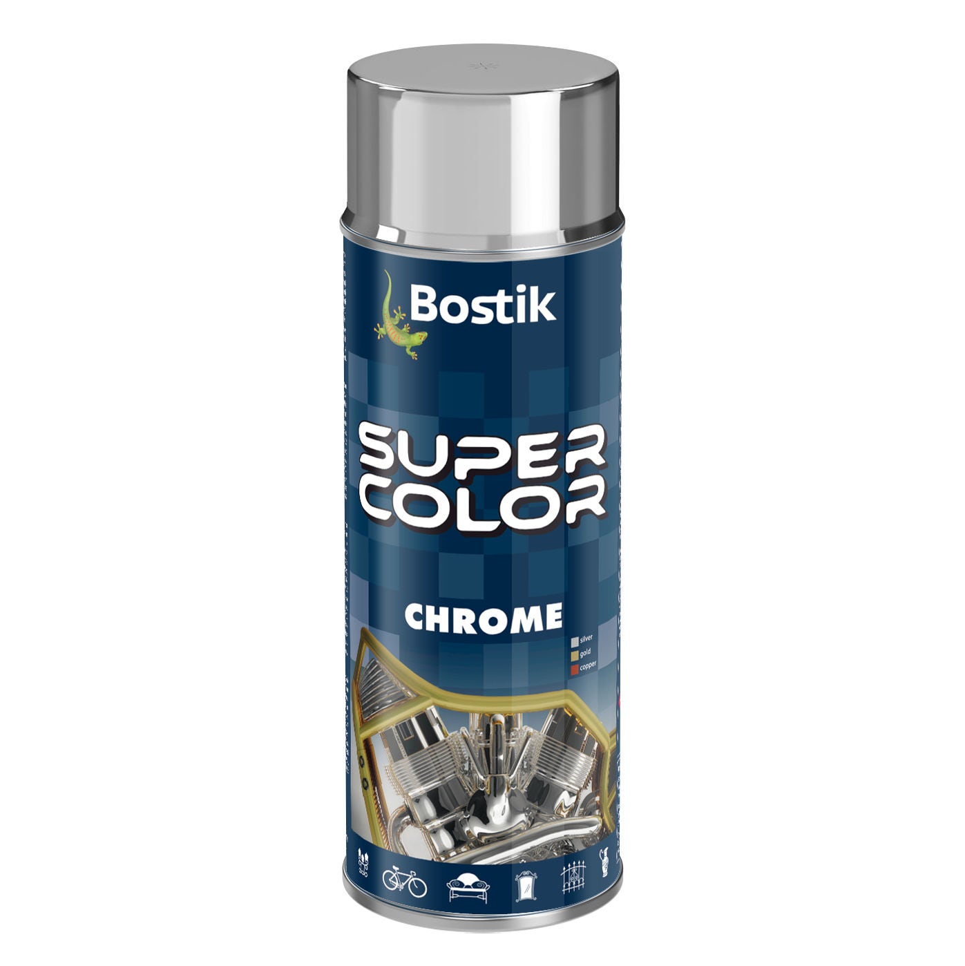 SPRAY CHROME ARGINTIU 400ml - 4430