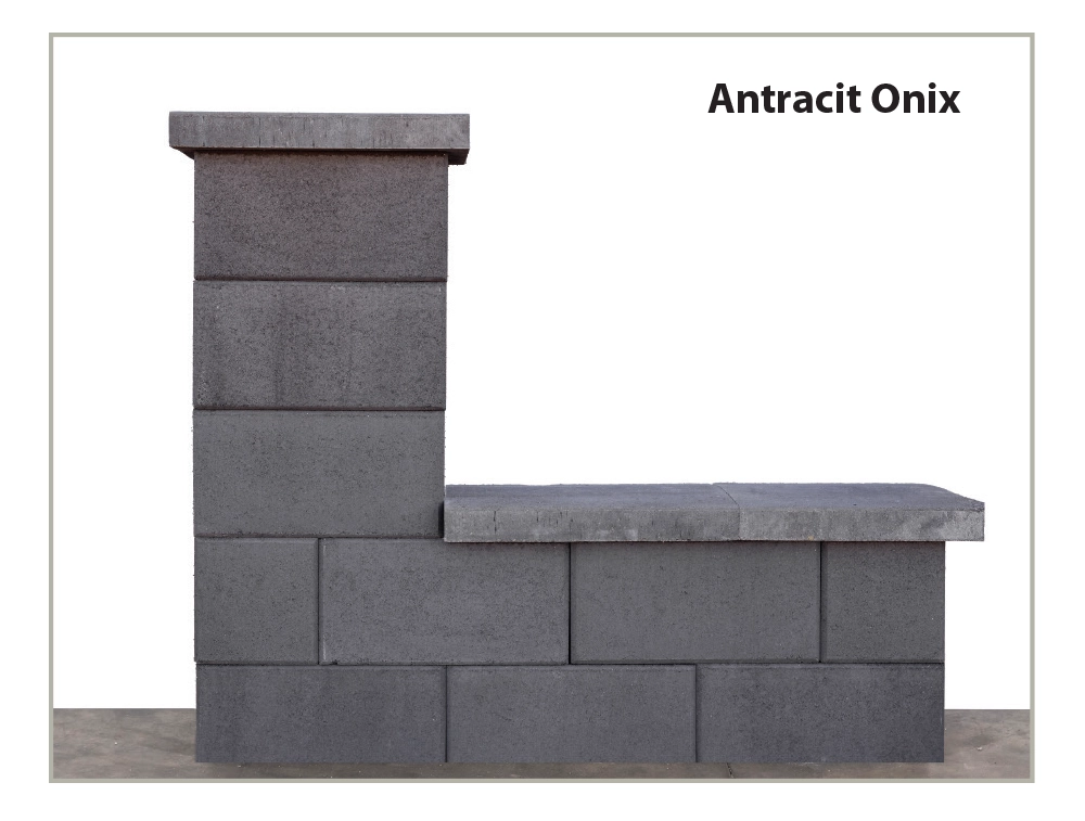 BOLTARI GARD LEIER ANTRACIT ONIX 20x20x20
