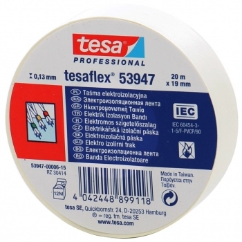 BANDA IZOLATOARE TESA 20Mx19mm rosu - 00256