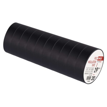BANDA IZOLATOARE EMOS 20Mx19mm negru 00260