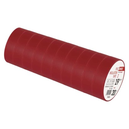 BANDA IZOLATOARE EMOS 20Mx19mm rosu - 00263