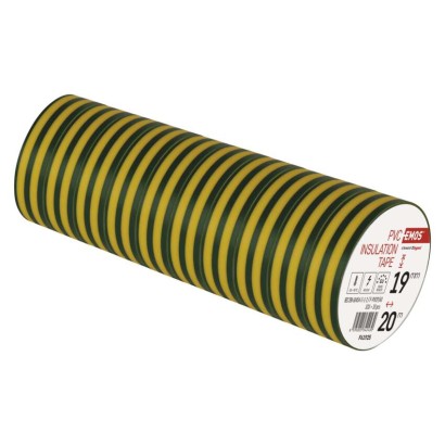 BANDA IZOLATOARE EMOS 20Mx19mm galben-verde - 00262