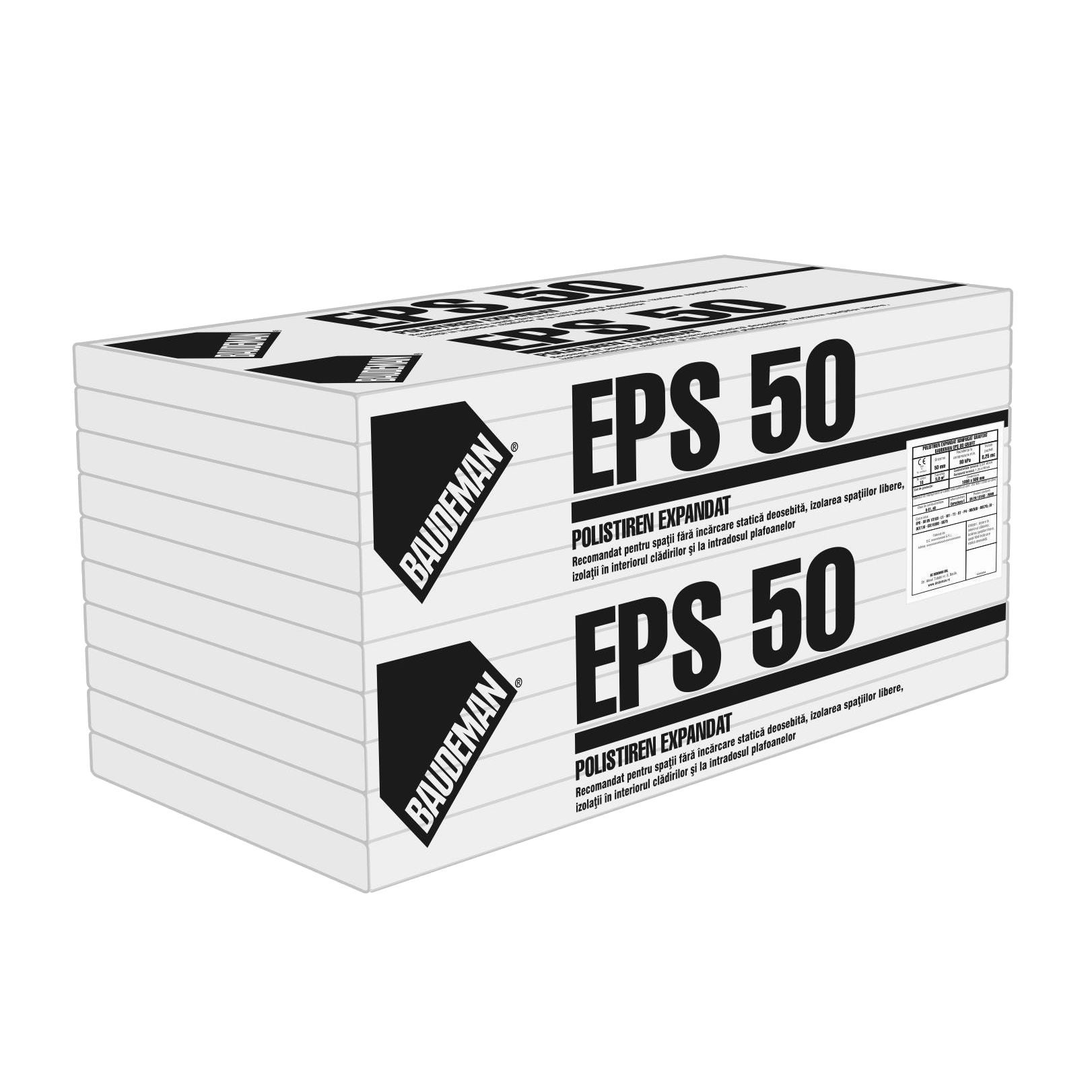POLISTIREN EXPANDAT EPS 50 - 50mm