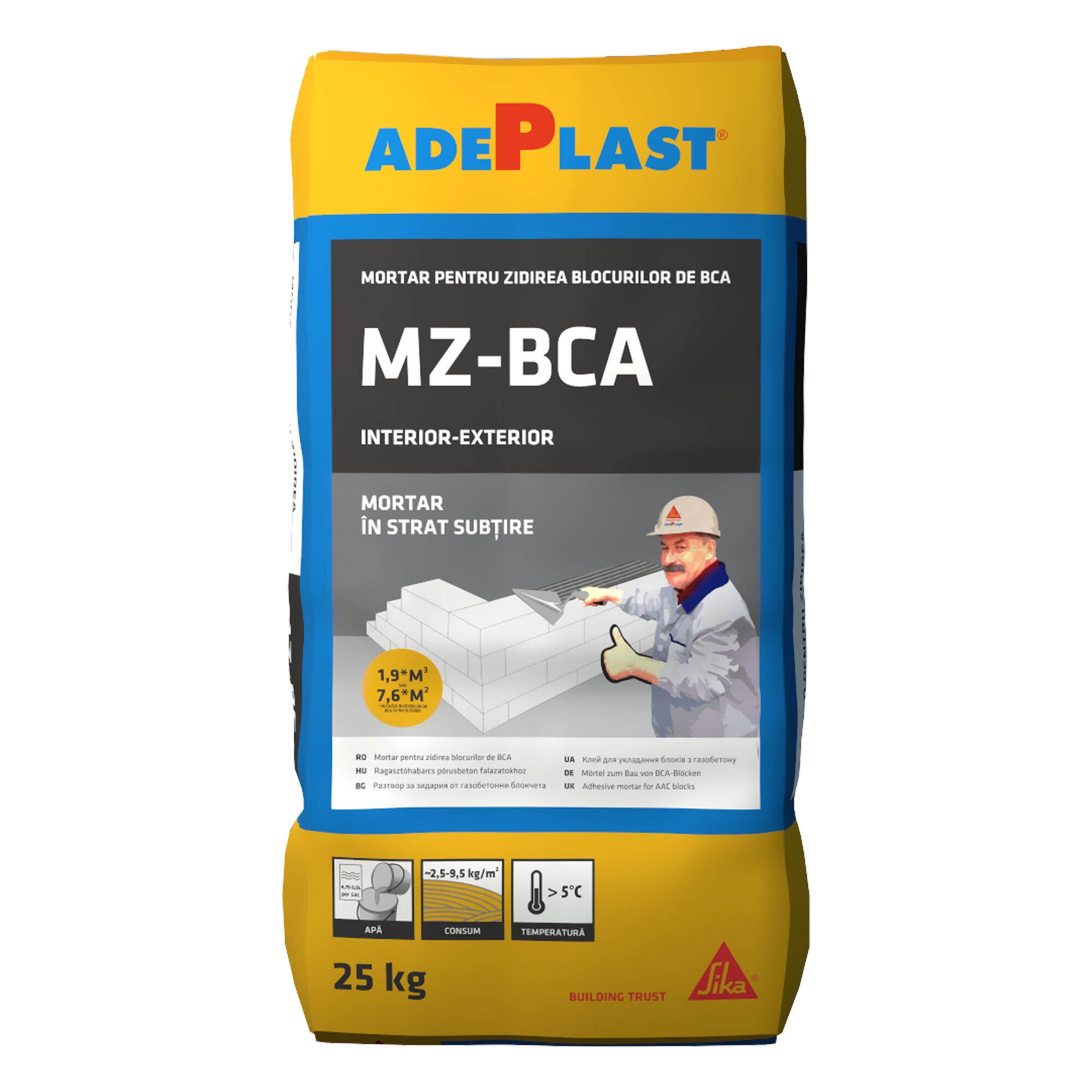ADEZIV BCA ADEPLAST 25kg -48sac/pal