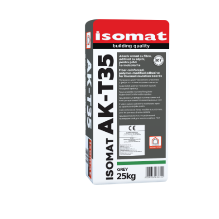 ADEZIV VATA /POL. AK-T35 GRI ISOMAT 25 kg 48sac/pal