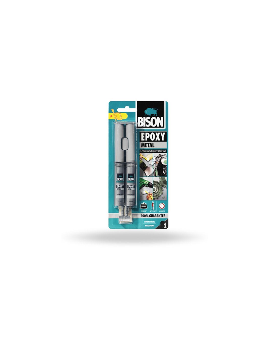 EPOXY METAL (OTEL LICHID) 24ml BL.BISON - 607
