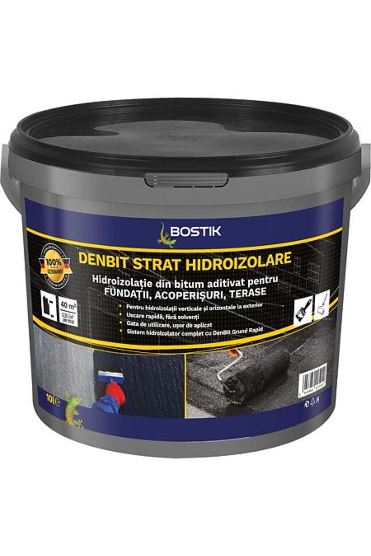 HIDROIZOLATIE DIN BITUM ADITIVAT BOSTIK - 10L