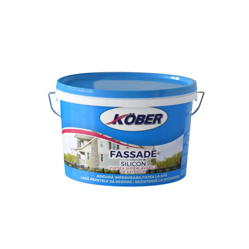 VOPSEA LAVABILA EXTERIOR KOBER FASSADE ALB 3 L