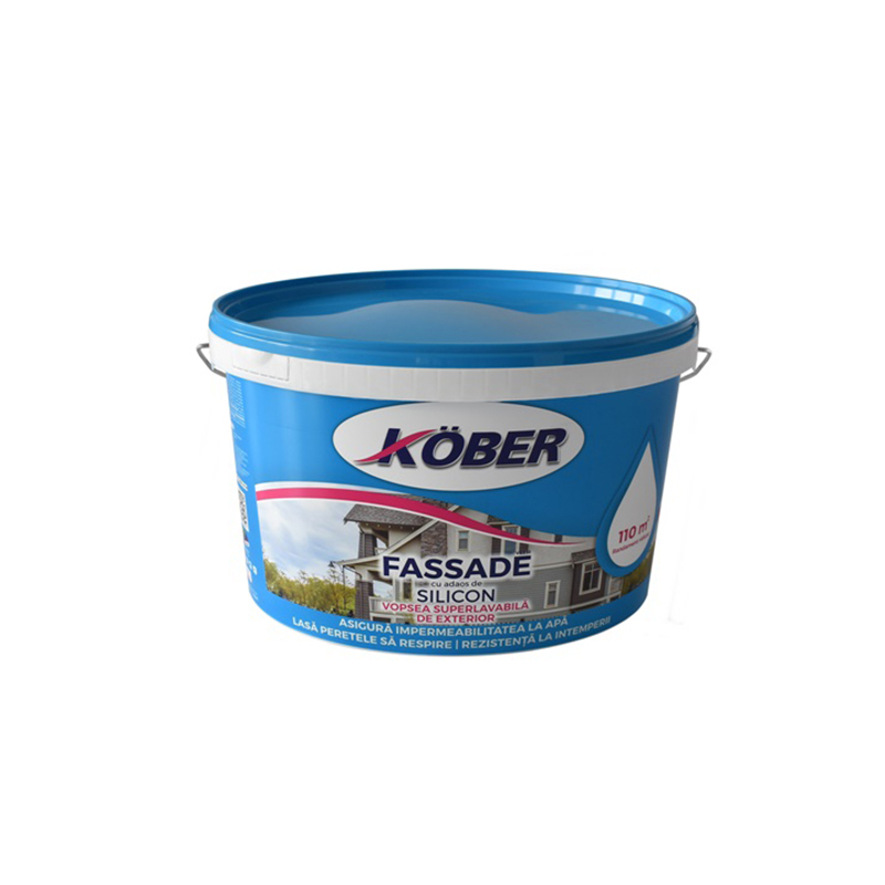 VOPSEA LAVABILA EXTERIOR KOBER FASSADE ALB 8.5 L