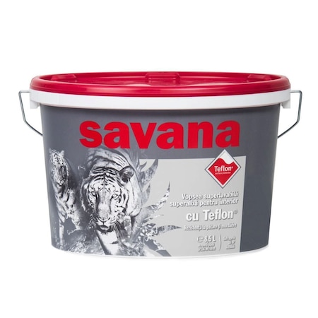 VOPSEA LAVABILA INTERIOR SAVANA ULTRAREZIST ALB 8.5L