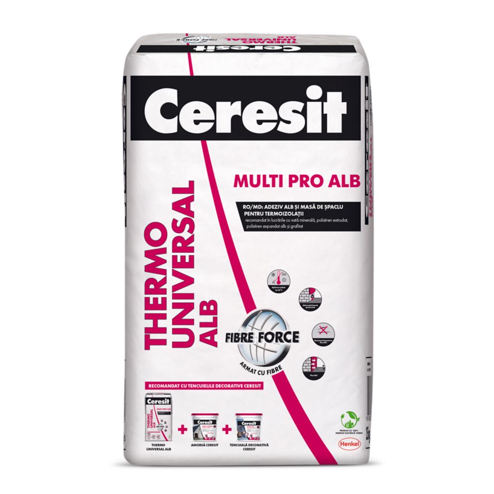 ADEZIV THERMO UNIVERSAL ALB 25KG