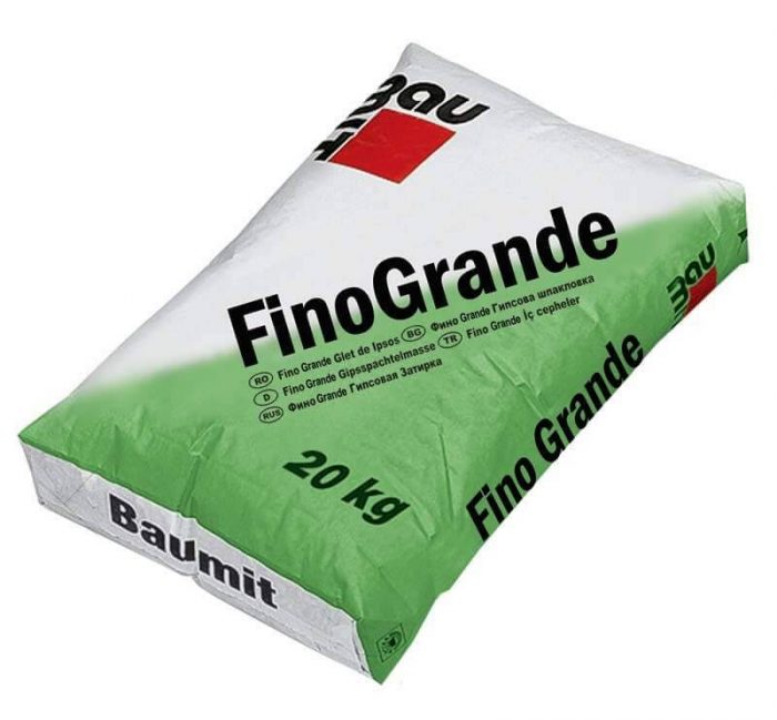 GLET FINO GRANDE 20 kg BAUMIT (54sac/pal)