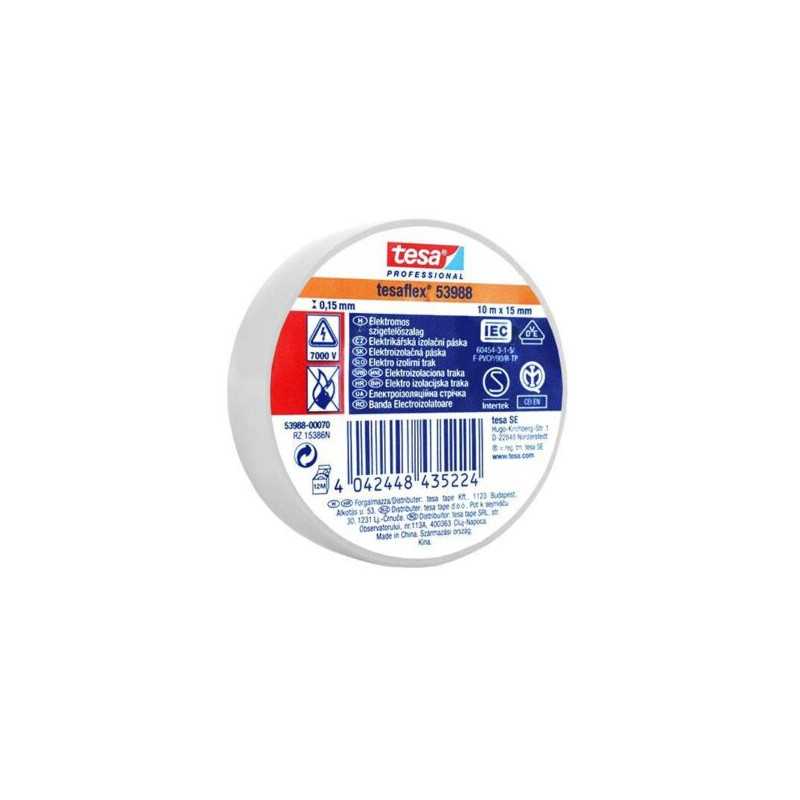 BANDA IZOLATOARE TESA 20Mx19mm alb - 00254