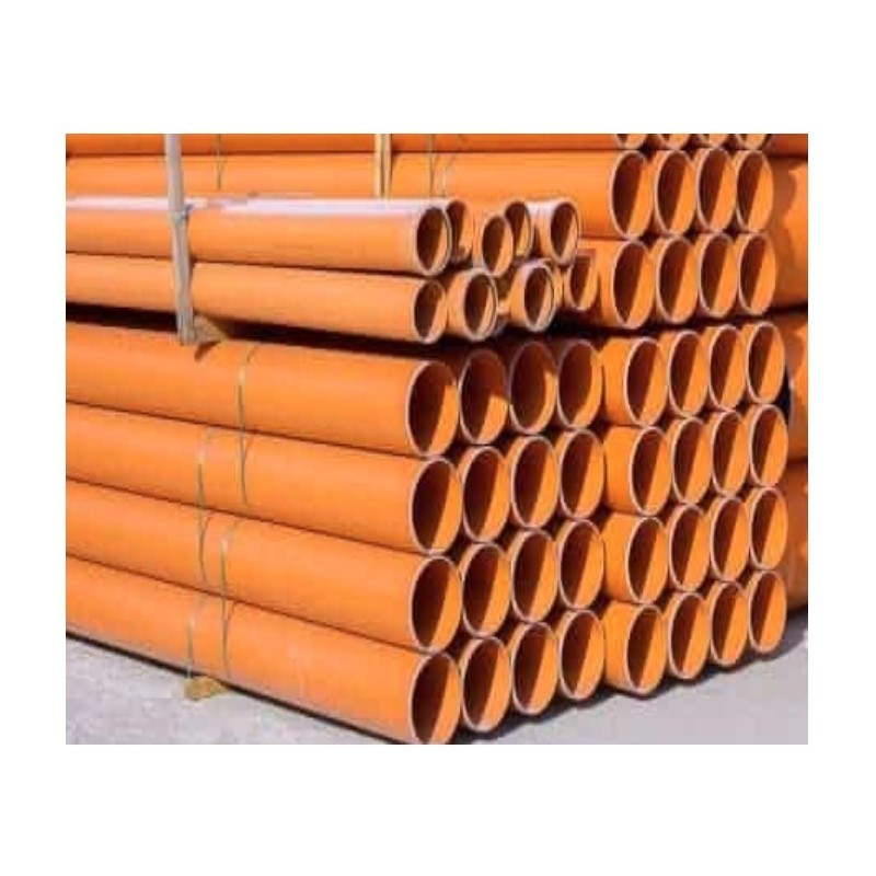 BAZA CAMIN PVC D.400 - 1INT-1IES D.110 H.1.2m (baza+teava D400-1m) - VODALAND